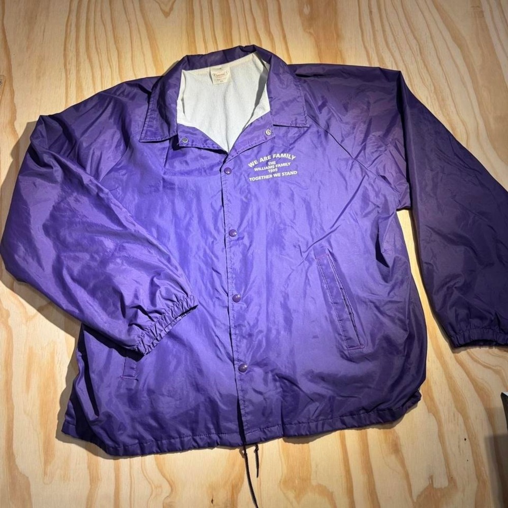 Vintage Williams family windbreaker